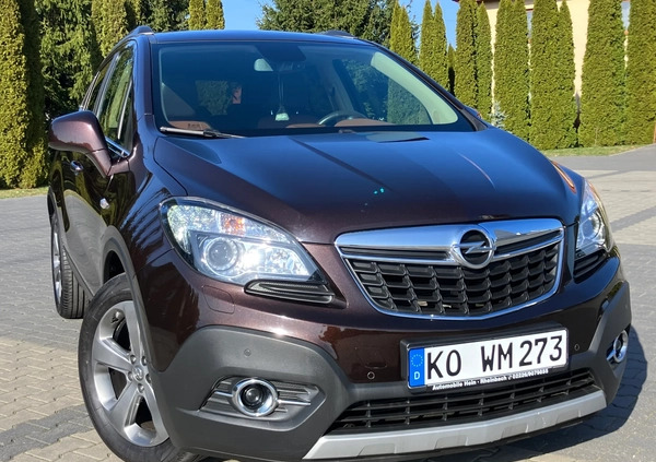 Opel Mokka cena 46900 przebieg: 144673, rok produkcji 2013 z Korfantów małe 154